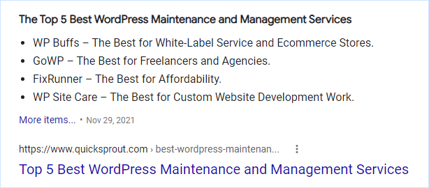 Best WordPress Maintenance Services